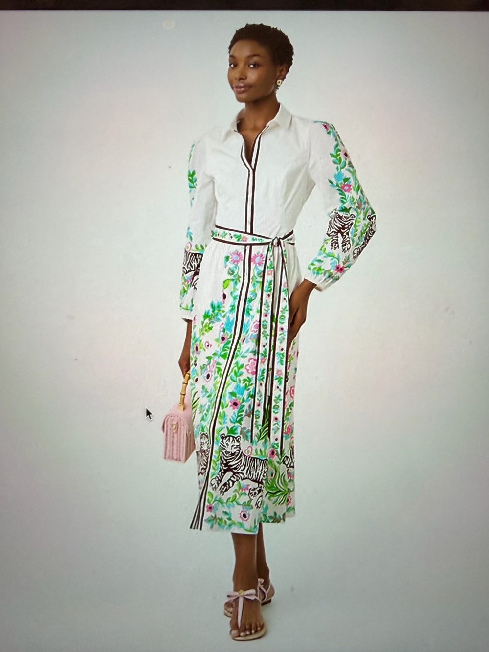 Lily Pulitzer “Luanne” Midi Shirt Dress